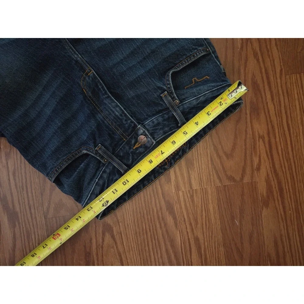 Kimes Ranch Jennifer Flare Jeans Womens 0/30 Dark Wash Western High Rise Denim
